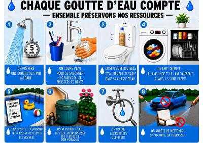 ALERTE S�CHERESSE � �CONOMISONS TOUJOURS PLUS L�EAU